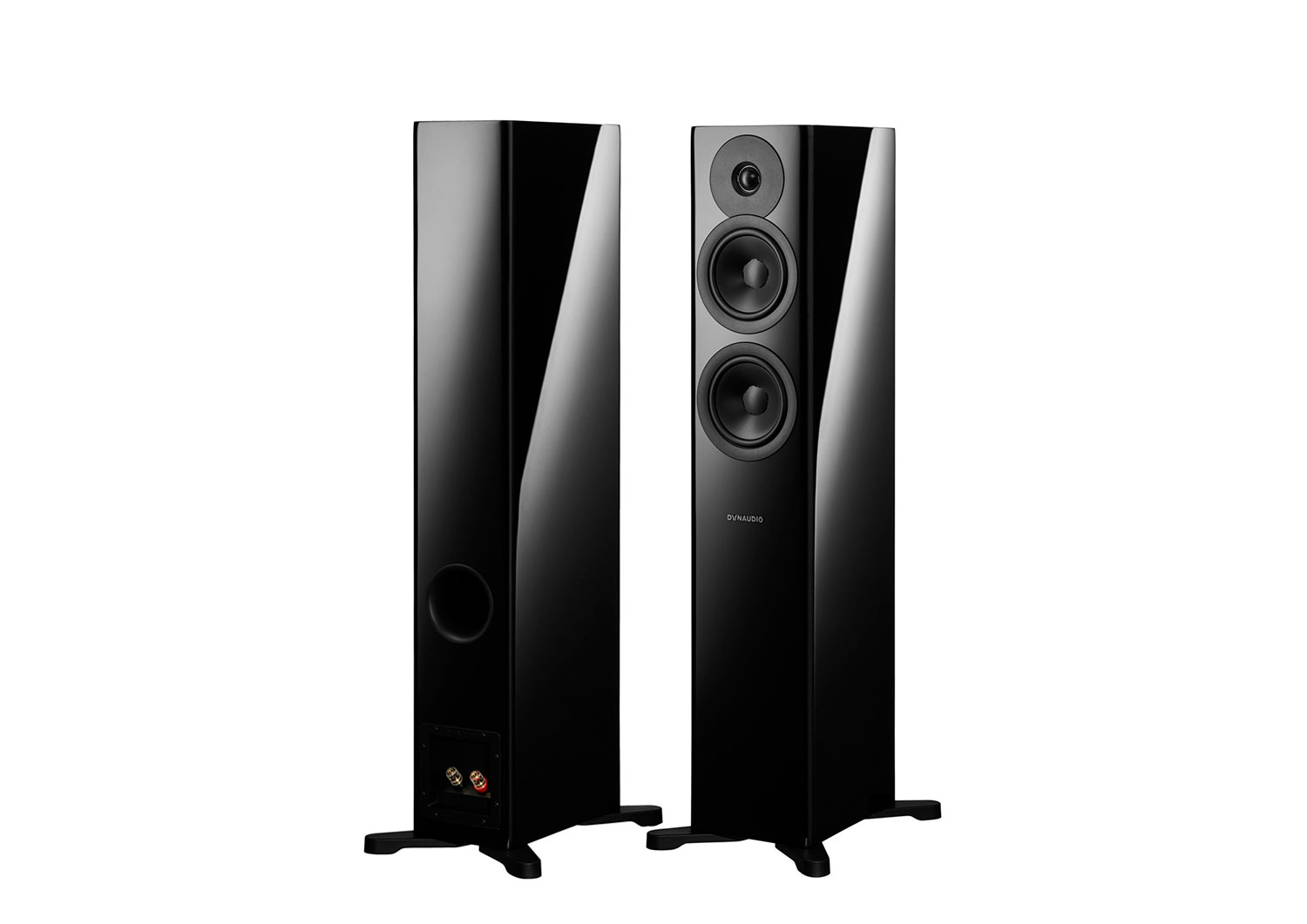 Evoke-30 (Black High Gloss)/(Blonde Wood)