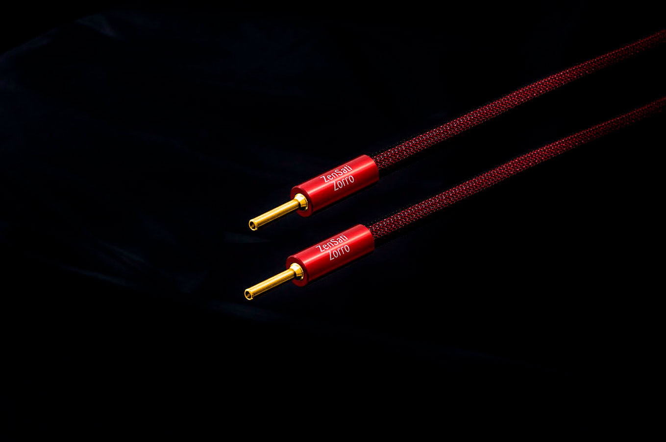 Zorro Speaker Cable (Banana to Banana) (1.5M)/(2.0M)/(2.5M)/(3.0M)/(4.0M)/(5.0M) - 1