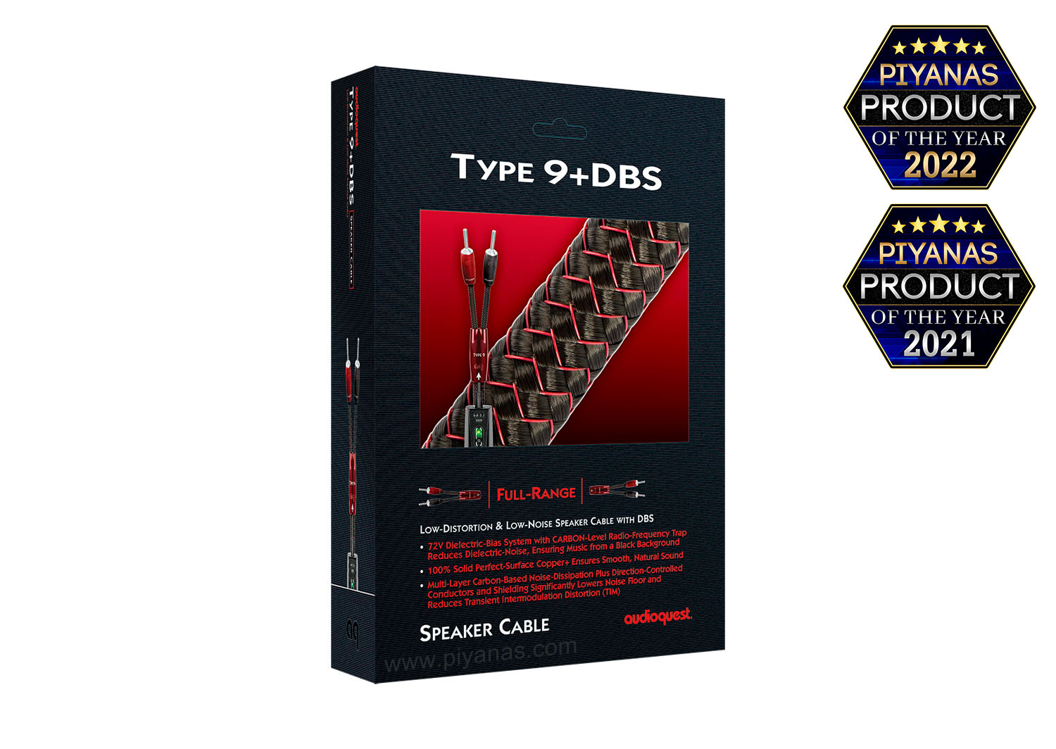 Type-9 + DBS FR (8Ft)/(3.0M)/(5.0M) [Speaker Cable]