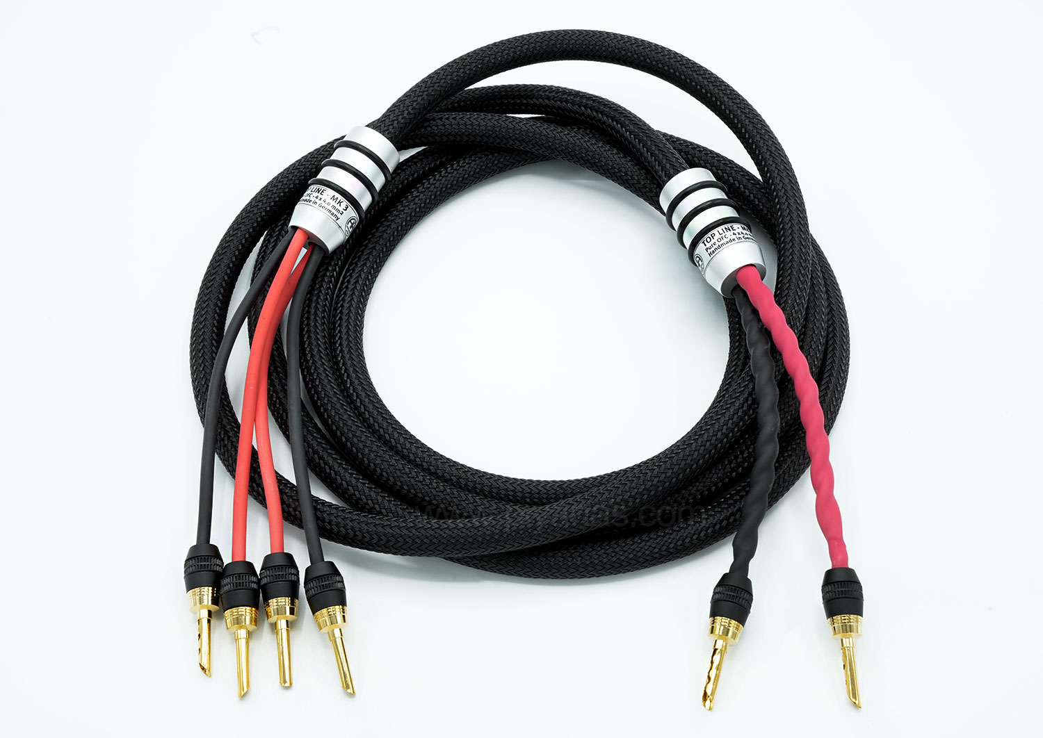 Top Line MKIII (Single To Bi-Wire) (Banana) (3.0M) [Speaker Cable]