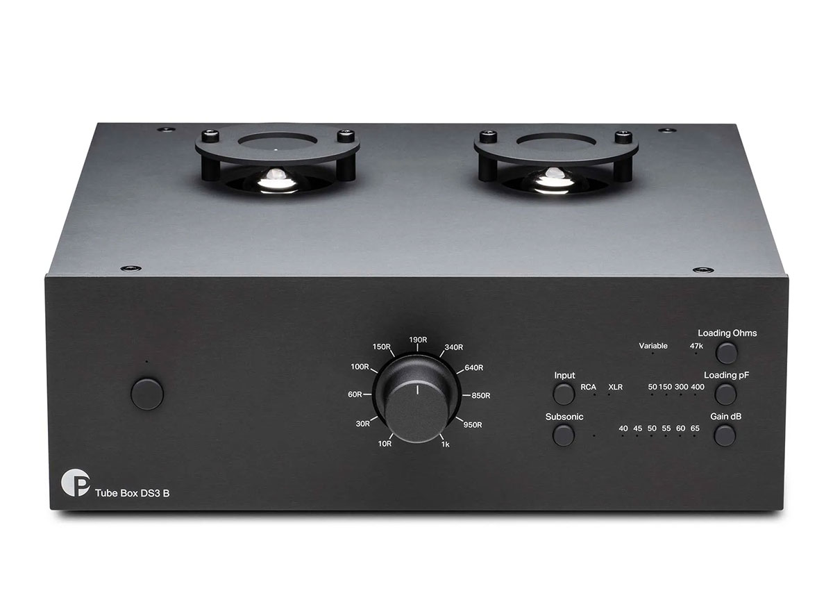 Tube Box DS3 B (Black)/(Silver) [Phono Preamp]