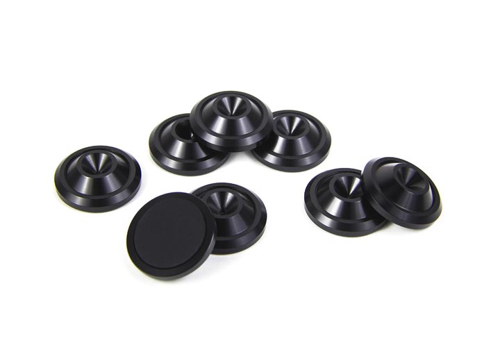 Spike Protector 3 Small Set Of 8 (Black)/(Gold)