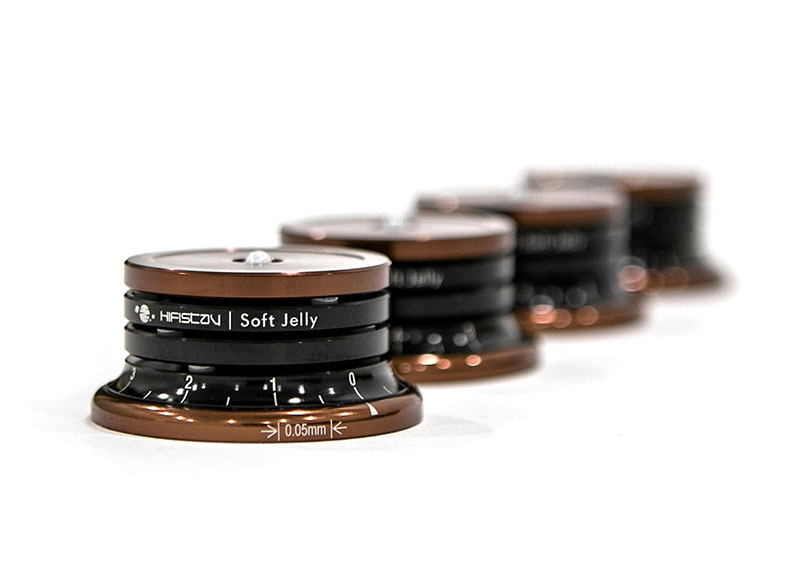 Soft Jelly (50 mm) (Black/Brown) Set of 4