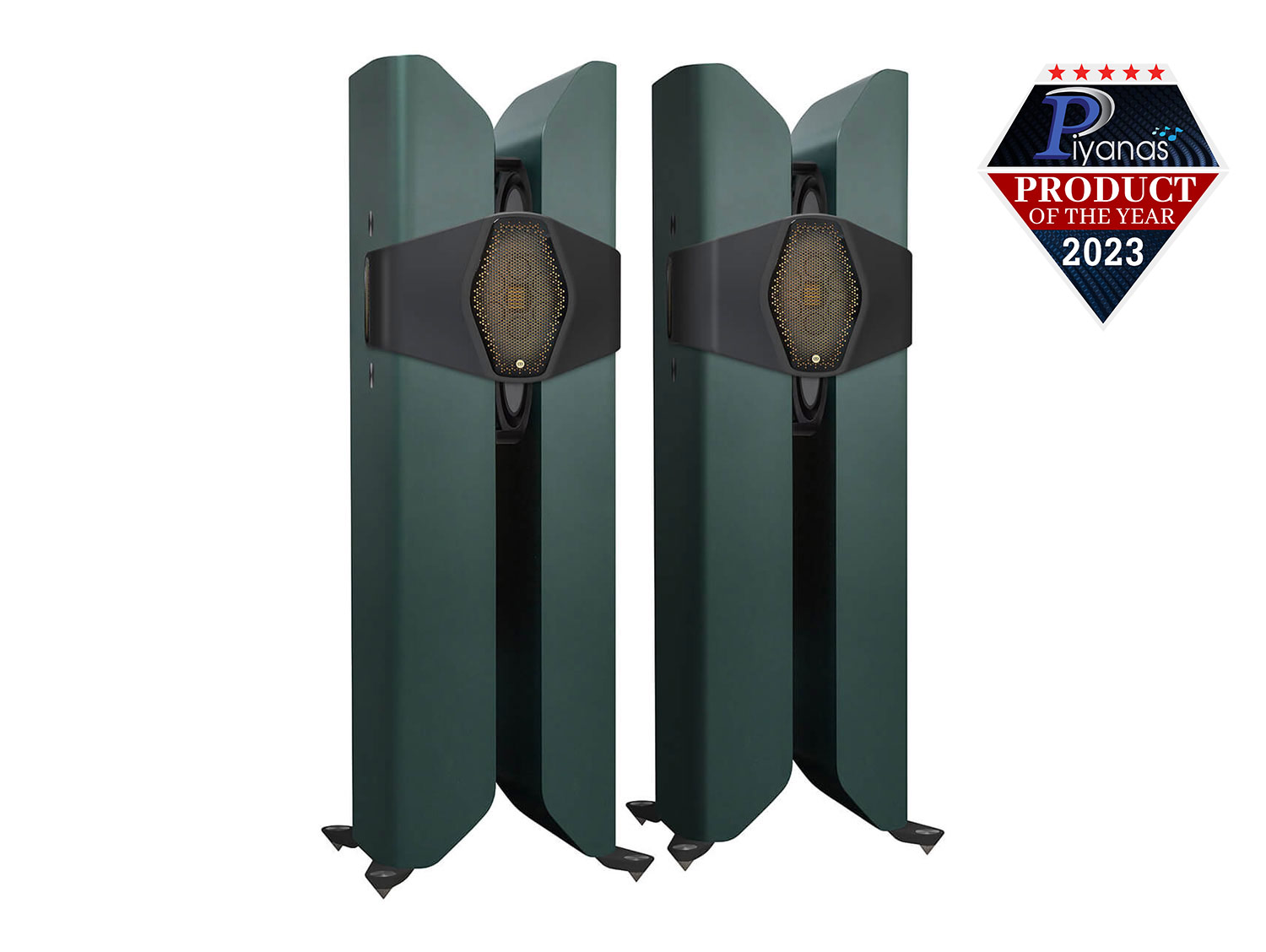 Hyphn Matte Heritage Green [Floor Standing Speakers]