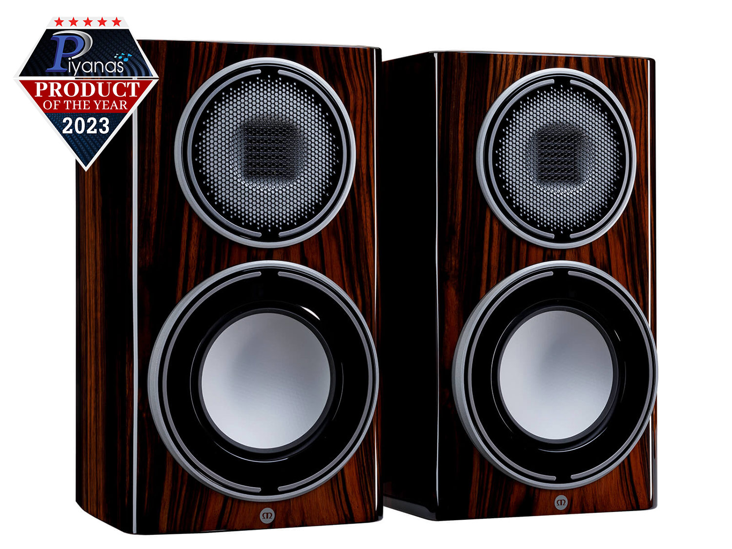 Platinum-100 (Piano Ebony) 3G [Bookshelf Speakers]