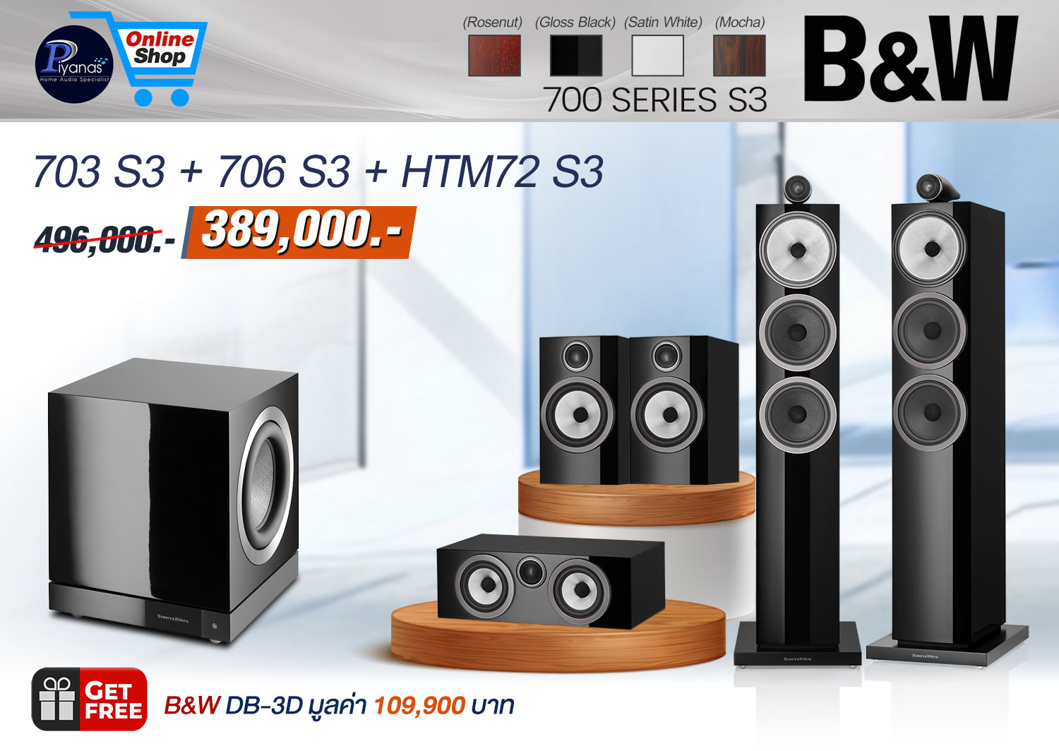 703 S3 + 706 S3 + HTM72 S3