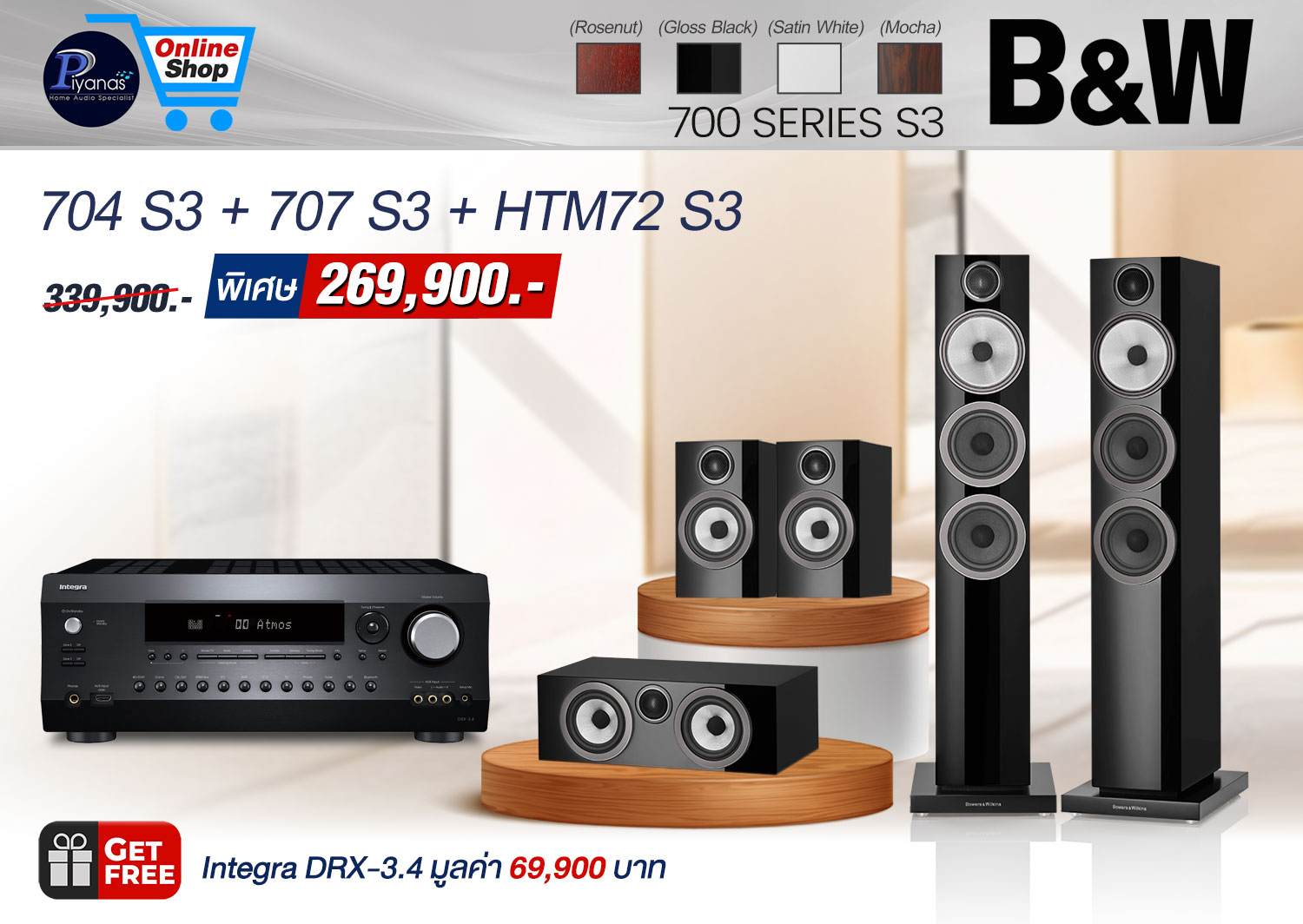 704 S3 + 707 S3 + HTM72 S3