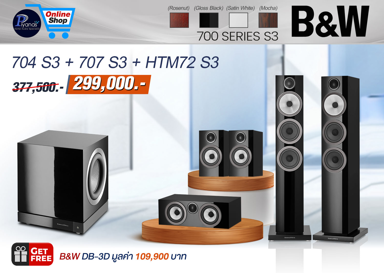 704 S3 + 707 S3 + HTM72 S3