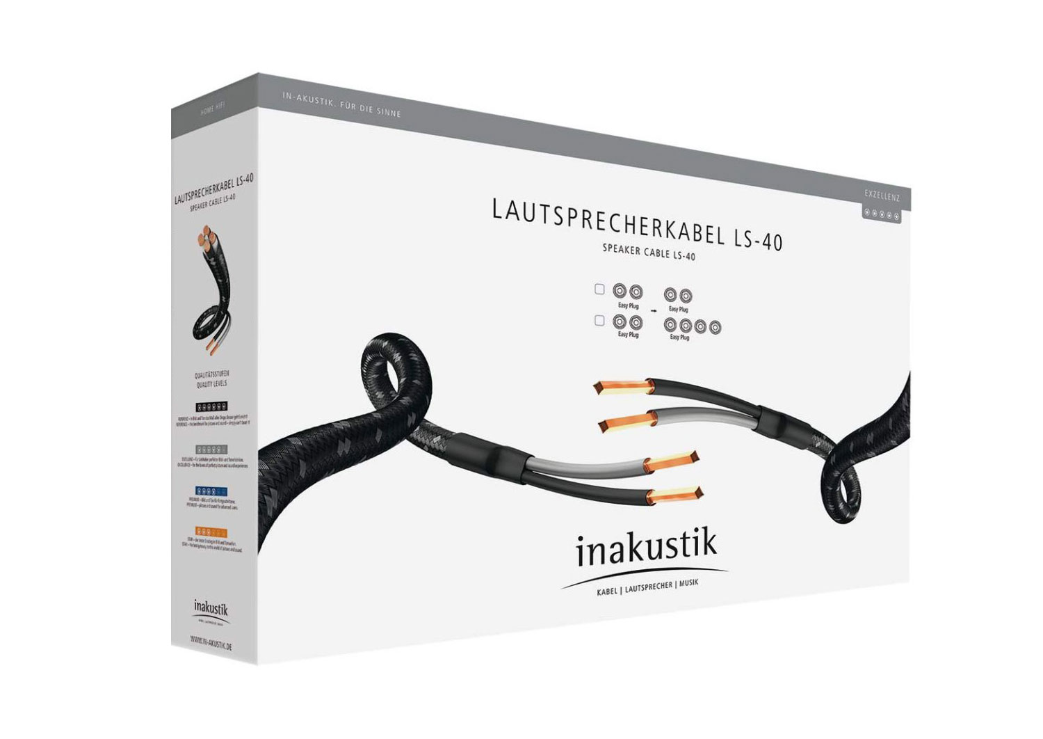 Excellenz LS-40 Single Bi-Wire (3.0M) [Speaker Cable]