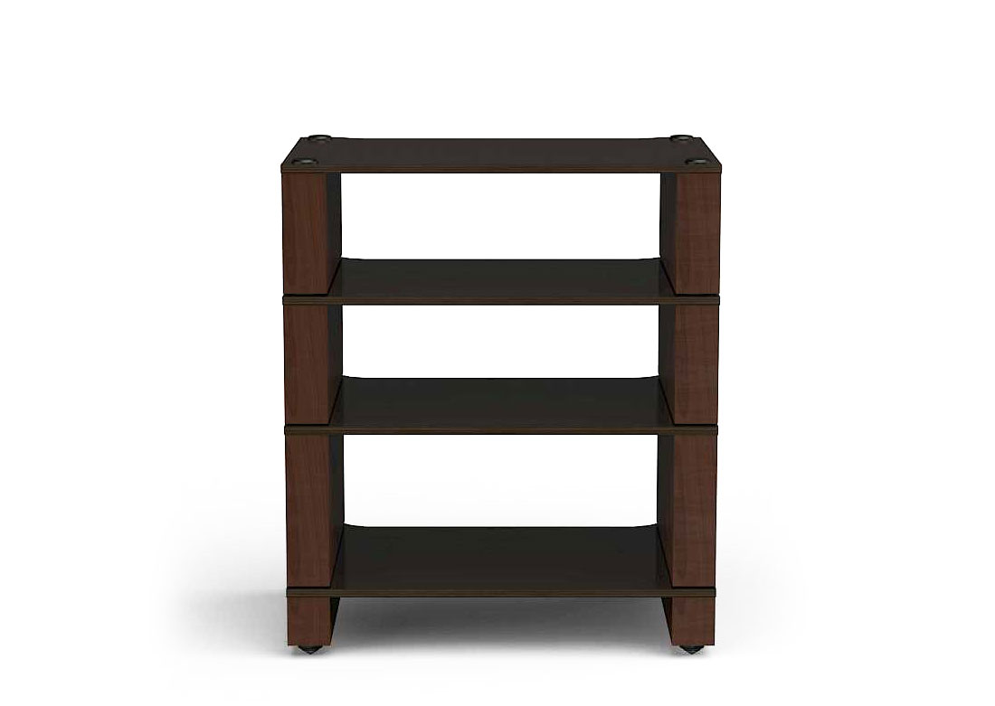 Stax 2G 4 Shelf Collection (Shelf Base + Shelf 170*2 + Shelf 220) (Walnut) /(Black) - 1
