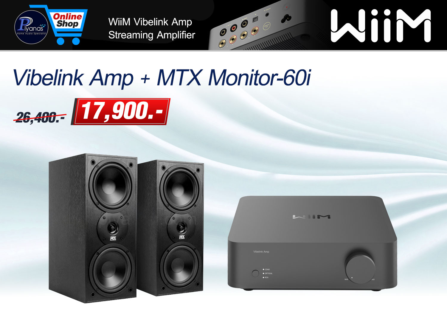 Vibelink Amp + MTX : Monitor-60i - 1