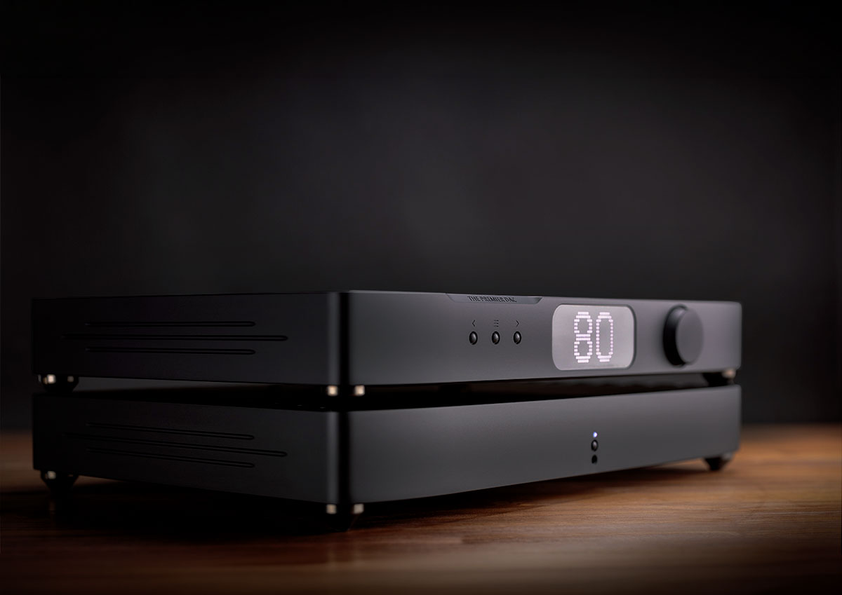 The Premier Dac + Premier Power Base (Femto93/I2S) (Black)
